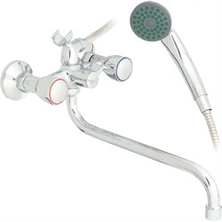 Смеситель для ванны и умывальника FRAP F2209-2 512657 - фото 14785345