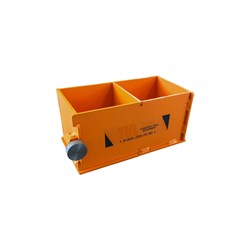 Окрашенная двухгнездовая кубическая форма TeaM 2ФК-100/4 - фото 14790520