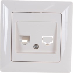 Телефонная розетка INTRO Solo - фото 14791361