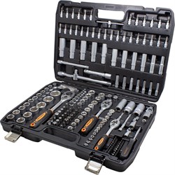 Набор метчиков и футорок для восстановления резьбы свечей накаливания PARTNER PA-41723-5(7733) - фото 14791976