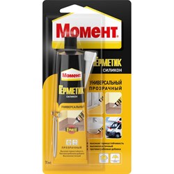 Универсальный силиконовый герметик Момент 3002434 - фото 14792644
