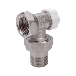 Угловой запорно-балансировочный клапан STOUT RG008S6N786E3C - фото 14796496