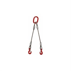 Двухветвевой канатный строп КантаПлюс 2СК-4/8 - фото 14796669