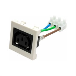 Розетка LANMASTER LAN-SIP-23IEC-C13 - фото 14799707