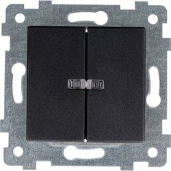 Двухклавишного механизм выключателя Кунцево-Электро аксиома - фото 14800680