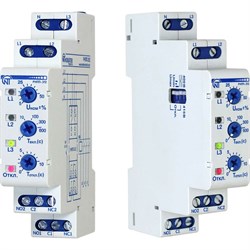 Реле напряжения перекоса и последовательности фаз Новатек-Электро РНПП-312 - фото 14802121