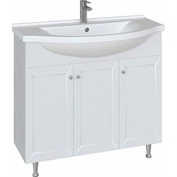 Напольная тумба для ванной комнаты Sanstar Бриз 90 - фото 14803548