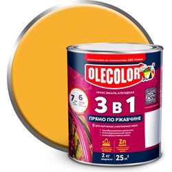 Грунт-эмаль по ржавчине Olecolor 4300005939 - фото 14804477