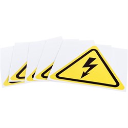 Наклейка REXANT знак электробезопасности Опасность поражения электротоком - фото 14805015