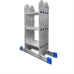 Алюминиевая лестница-трансформер LadderBel LT433 - фото 14805677