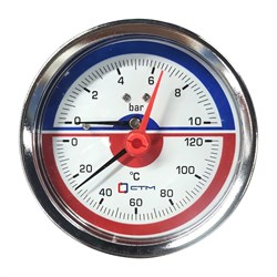 Термо-манометр аксиального подключения СТМ CTM14A10 - фото 14806662