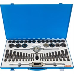 Набор плашек и метчиков ТехноСталь t207045 - фото 14808624