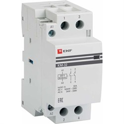 Модульный контактор EKF km-2-32-20 - фото 14808919
