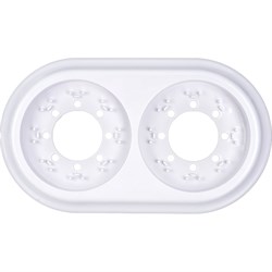 Двухместная рамка BYLECTRICA РЕТРО - фото 14808979