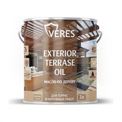 Масло для дерева VERES exterior terrase oil - фото 14809906