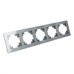 Горизонтальная пятиместная рамка Stekker Катрин - фото 14810073