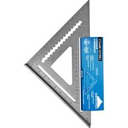 Столярный, алюминиевый угольник плотника vertextools 3040-300 - фото 14810445