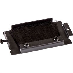 Щеточный ввод для отверстий в монтажных профилях шкафа DCS шириной 800 мм LANMASTER LAN-DC-CB-FRM8-BRE - фото 14811729