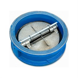 Двухдисковый межчугунный обратный клапан Ci D100-01755 - фото 14817006