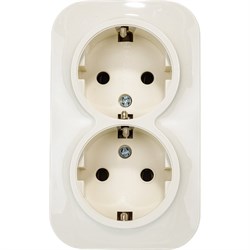 Двухместная розетка IONICH 1428 - фото 14818210