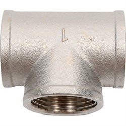 Никелированный тройник STI 776 - фото 14819847