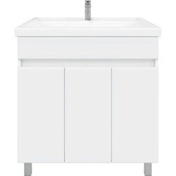 Напольная тумба для ванной комнаты Sanstar Квадро 80 - фото 14821932