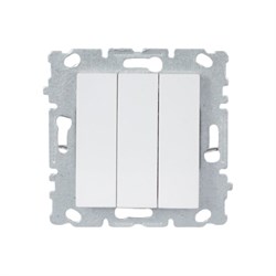 Трехклавишный выключатель Metronex Roma - фото 14825659