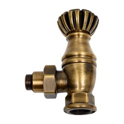 Угловой запорный клапан для радиатора SR Rubinetterie Liberty - фото 14826603