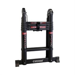 Телескопическая лестница-стремянка Сорокин 24.27 - фото 14826775