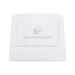 Накладка на карточный выключатель ЭРА 12-4105-99 Б0043200 - фото 14830739