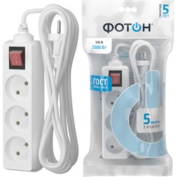 Сетевой удлинитель Фотон 10-53S - фото 14832723