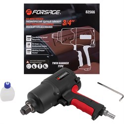 Ударный пневмогайковерт Forsage Twin Hammer - фото 14833305