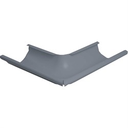 Наружный круглый двусторонний угол желоба Nika В0000019154 - фото 14833895