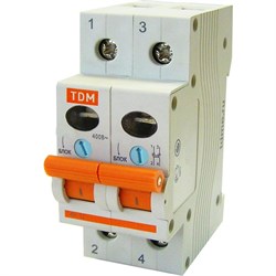 Выключатель нагрузки TDM ELECTRIC ВН-32 2п 40A - фото 14834279
