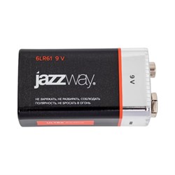Алкалиновая батарейка Jazzway 6LR61 Ultra PLUS - фото 14835005