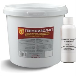 Теплопроводный силиконовый компаунд ГЕРМОИЗОЛ БП-00001015 - фото 14835561