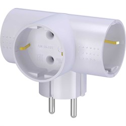 Электрический Т-образный разветвитель-тройник Фотон АМ 16-3ТЕ - фото 14836524