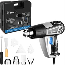Строительный фен DEKO HG2500 PRO - фото 14837550