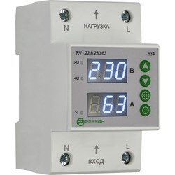 Реле контроля напряжения и тока РЕЛЕОН RV122823063 - фото 14837742