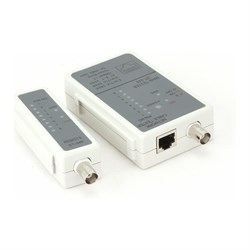 Тестер LAN для RJ-45, RG-58 Cablexpert NCT-1 - фото 14838209