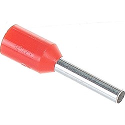 Наконечник штыревой втулочный изолированный КВТ НШВИ 1,0- 8 - фото 14838422