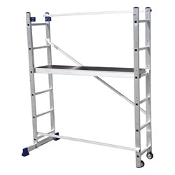 Универсальная многоцелевая лестница-помост Алюмет SM4007 - фото 14838917