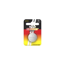 Батарейка Трофи CR2032-1BL - фото 14839857