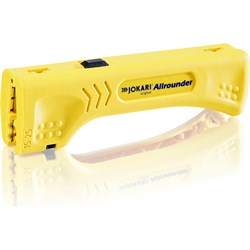 Инструмент для снятия изоляции для плоских и круглых кабелей Jokari Allrounder - фото 14840114