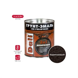 Молотковая грунт-эмаль по ржавчине DALI 29334 - фото 14840155