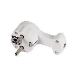 Угловая плоская вилка Smartbuy SBE-16-P11-w - фото 14841515