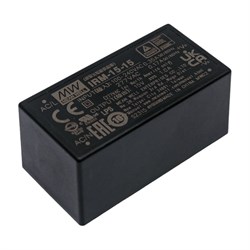 Источник питания Mean Well IRM-15-15 - фото 14844977