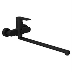 Однорычажный смеситель для ванны Cersanit BRASKO BLACK - фото 14845543