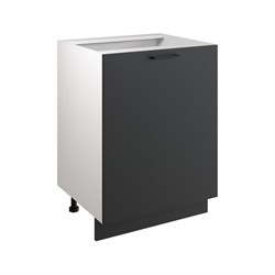 Шкаф - стол Атмосфера 60см Simple Н600 Антрацит/ Белый - фото 14846951