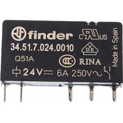 Ультратонкое реле FINDER 345170240010 - фото 14849439